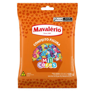CONFEITO MAVALÁRIO FIGURAS BORBOLETA 120G