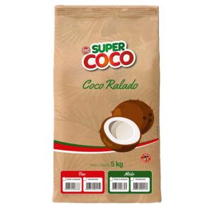 COCO RALADO FINO SUPER COCO ÚMIDO 5KG