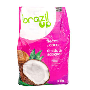 COCO FLOCOS BRAZIL ÚMIDO E ADOÇADO 5KG