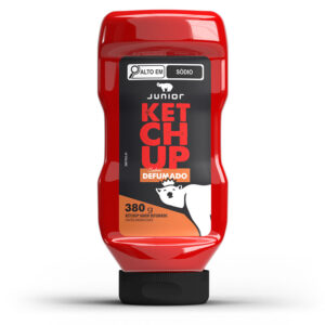 KETCHUP JUNIOR SABOR DEFUMADO 12X380G
