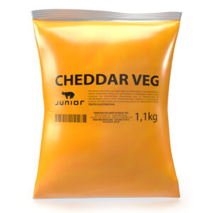 MOLHO CHEDDAR VEGANO JUNIOR BAG 1,1KG