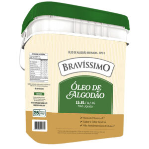 ÓLEO DE ALGODÃO BRAVÍSSIMO 14,5KG