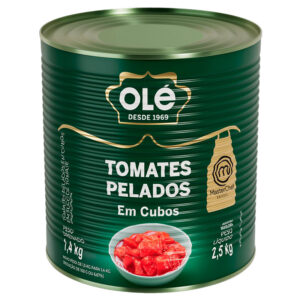 TOMATE PELADO CUBOS OLÉ 1,4KG