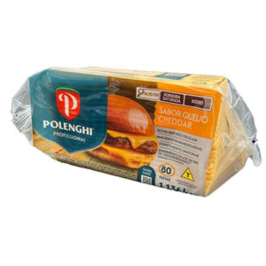 CHEDDAR FATIADO POLENGHI 80 FATIAS 1,136 KG