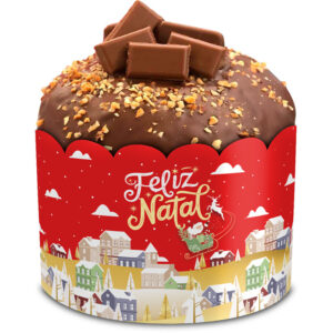 CINTA P/ PANETONE NATAL LUZ3 100G C/10UN