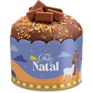 CINTA P/ PANETONE NATAL LUZ2 100G C/10UN