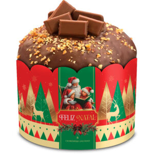 CINTA P/ PANETONE NATAL LUZ1 250G C/10UN