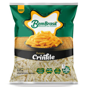 BATATA CONGELADA BEM BRASIL CRINKLE 6X2KG
