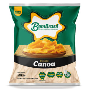 BATATA CONGELADA BEM BRASIL CANOA 6X2KG