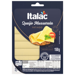 MUSSARELA FATIADA ITALAC 24X150G
