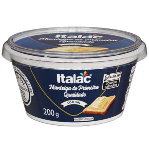 MANTEIGA ITALAC C/SAL 12X200G