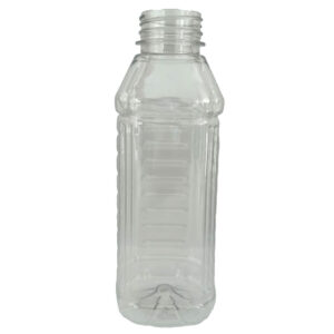 GARRAFA PET TRANSPARENTE C/TAMPA 500ML 100UN
