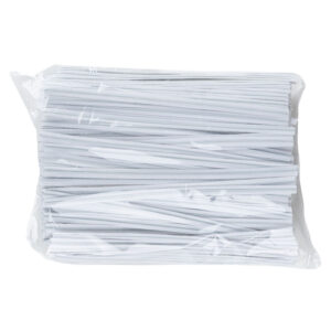 FECHO PLÁSTICO POLIETILENO BCO 9CM C/1000UN