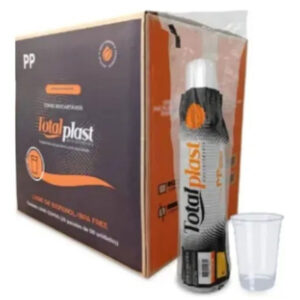 COPO DESCARTÁVEL TOTALPLAST 200ML PP 25X100