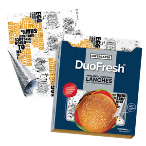 PAPEL HAMBURGUER MET DUOFRE STREET 33X37 500UN