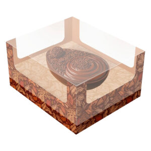 CAIXA OVO COLHER ENC CACAU 250/350G 5UN