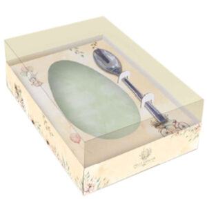 CAIXA DE OVO C/COLHER COELHO 350G