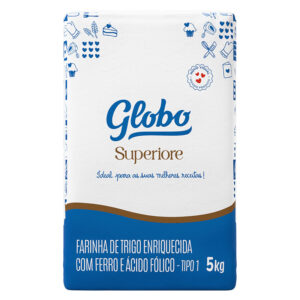 FARINHA DE TRIGO GLOBO SUPERIORE 5X5KG