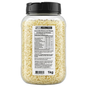RASPAS CHOCOLATE BRANCO 1KG