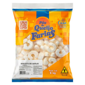 BISCOITO DE QUEIJO FARIAS CONGELADO 3X5KG
