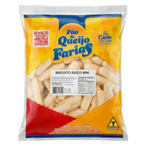 BISCOITO SUIÇO FARIAS 30G CONGELADO 4X5KG