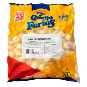 PÃO DE QUEIJO COQUETEL FARIAS CONGELADO 4X5KG