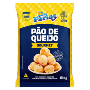 PÃO DE QUEIJO GOURMET FARIAS CONGELADO 24X800G