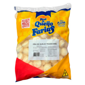 PÃO DE QUEIJO TRADICIONAL FARIAS CONGELADO 4X5KG