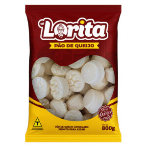 PÃO DE QUEIJO VÓ LORITA FARIAS CONGELADO 24X800G