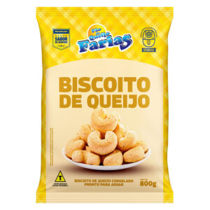 BISCOITO DE QUEIJO FARIAS CONGELADO 24X800G