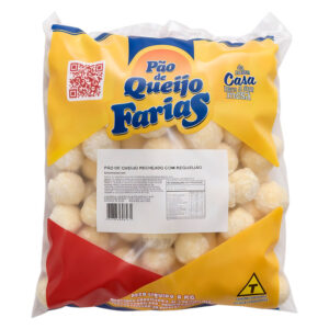 PÃO DE QUEIJO RECHEADO C/REQUEIJÃO FARIAS 4X5KG