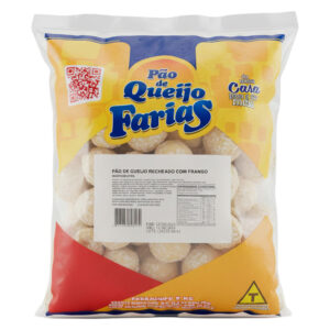 PÃO DE QUEIJO RECHEADO C/FRANGO FARIAS 4X5KG