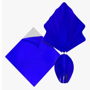 EMBALAGEM P/OVOS 34X34CM EXPRESS AZUL METÁLICO 25UN