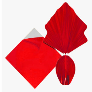 EMBALAGEM P/OVOS 34X34CM EXPRESS VERMELHO 25UN