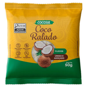 COCO FLOCOS COCOSUL ÚMIDO ADOÇADO 40X50G
